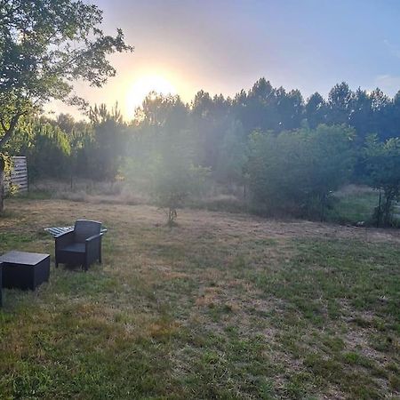 Chalet Au Coeur Des Landes Ychoux Esterno foto